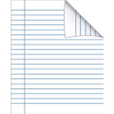 Skolehæfte Bantex 17x21cm lin 20 linjer 32bl 70g rød