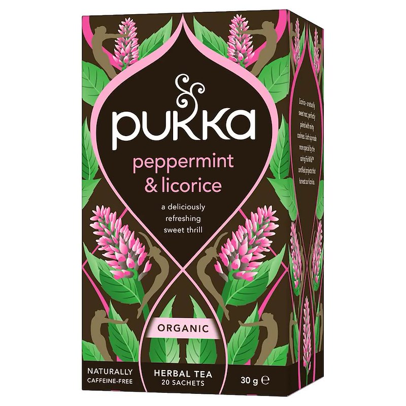 Te Pukka Peppermint & Licorice 20 breve