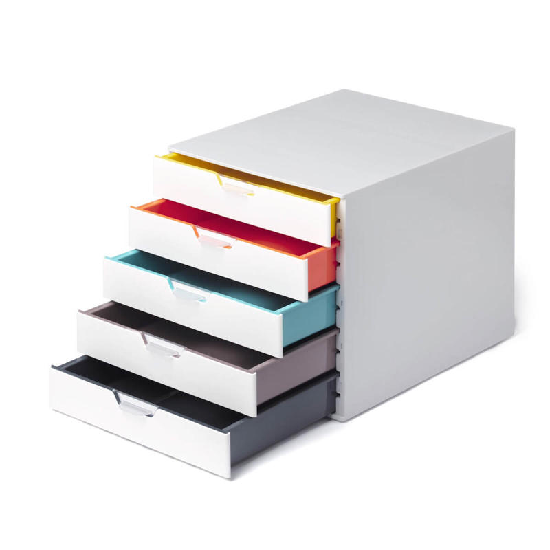 Skuffekabinet Durable VARICOLOR MIX 5 m/5 skuffer