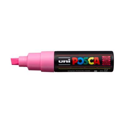 Marker Uni Posca PC-8K, fluo pink