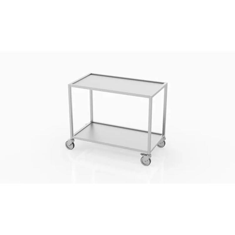 Rullebord Novameta 90cm høj rustfrit stål