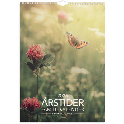 Familiekalender Årstider A3 2026
