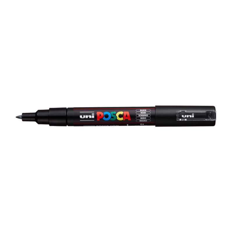 Marker Uni Posca PC-1MC, sort 1560451