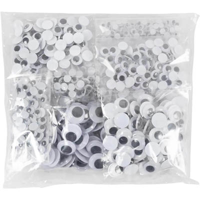 Rulleøjne Creas 6-20mm selvklæb /1.100