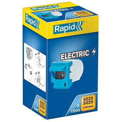 Hæfteklammekassette Rapid t/Rapid 5020/5025e 2x1500stk