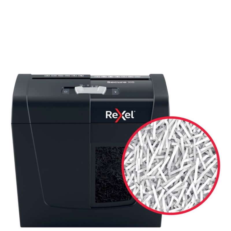 Makuleringsmaskine Rexel Secure X6 4x40mm P4 10L