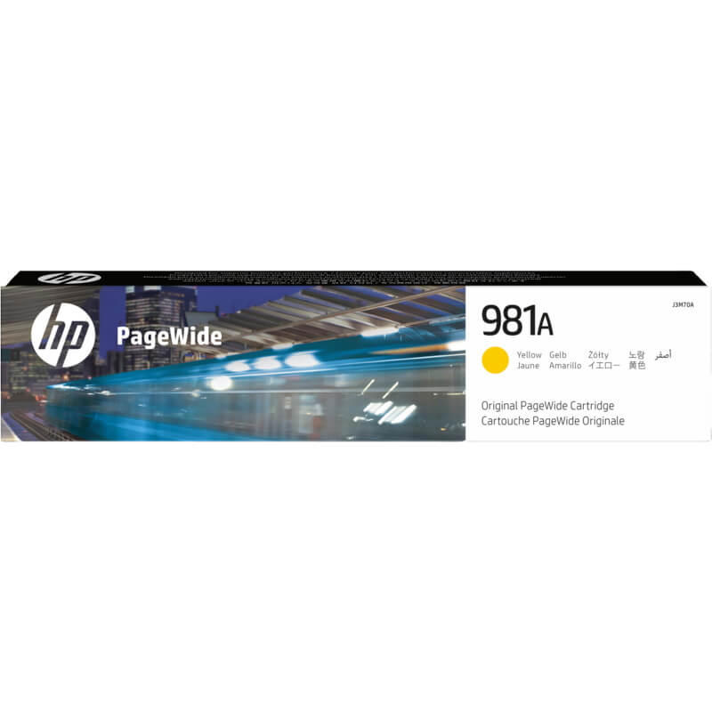 Farvepatron HP981A t/MFP-586, yellow