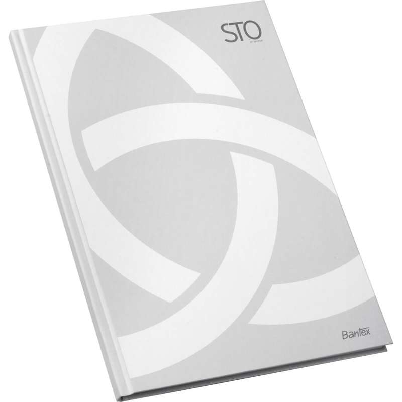 Notesbog Bantex A4 Stockholm lin. 70g