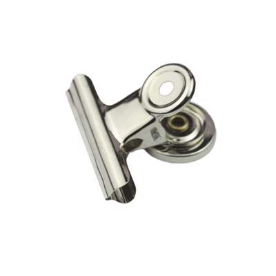 Papirklemme Bulldog m/magnet 50mm stål /1