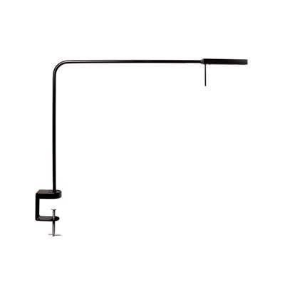 Lampe LUXO Ninety asym. sort m/lang arm m/bordklemme