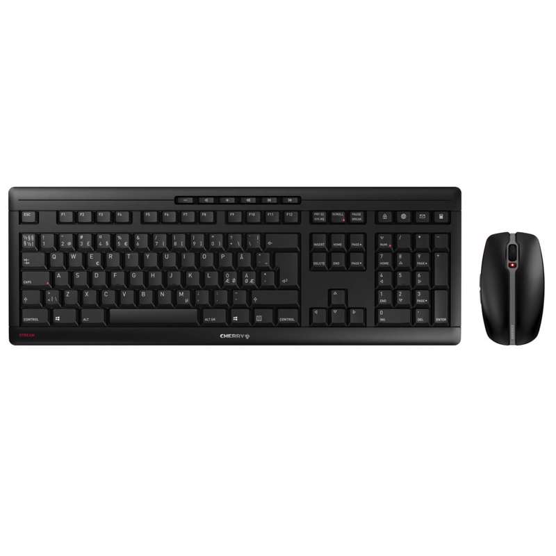 Tastatur + Mus Cherry Stream Wireless Black