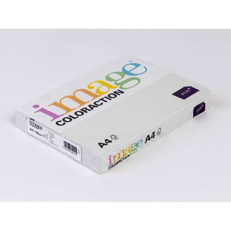 Kopipapir Image Coloraction A4 120g mellemgrå Gr21 250ark/pk