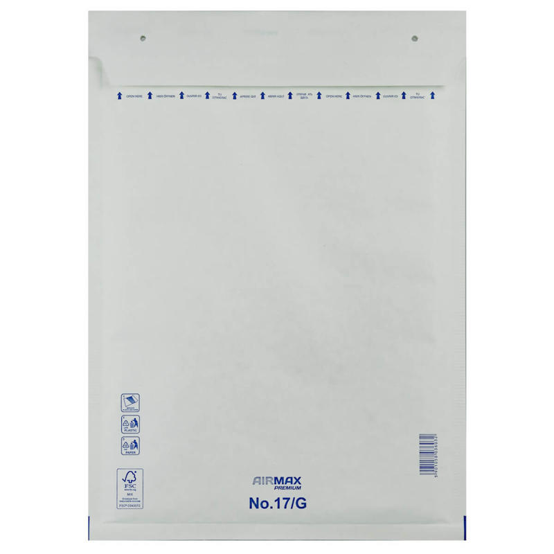 Boblepose Airmax 17/G W7 hvid 250x350mm 100stk/pk