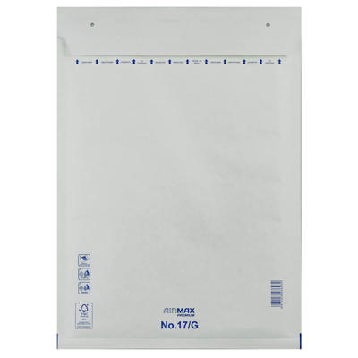 Boblepose Airmax 17/G W7 hvid 250x350mm 100stk/pk