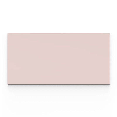 Glastavle Lintex Mood Wall 2000x1000mm rosa