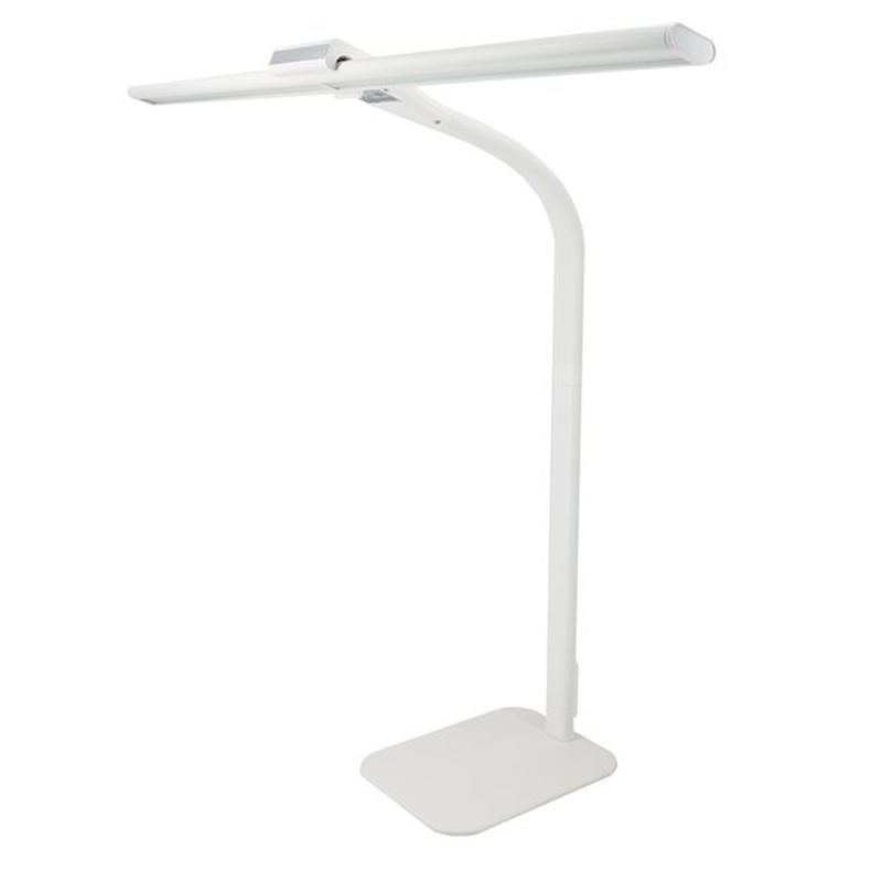 Bordlampe Unilux Strata LED m. fod hvid
