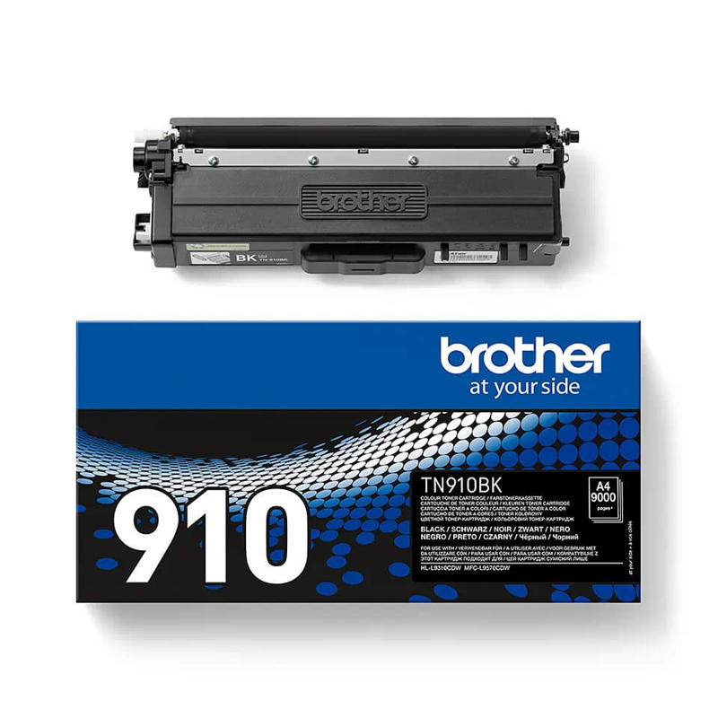 Laserpatron Brother TN-910BK t/9310/9570 sort