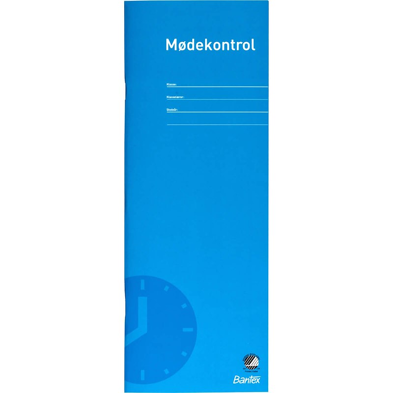 Mødekontrolbog t/35 elever