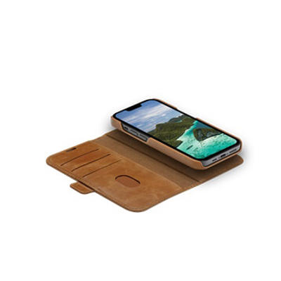 Cover Lynge Iphone 14 brun