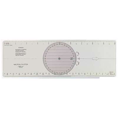 Plotter søkort-lineal Nautisk Linex 2811 klar
