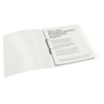 Ringordner Esselte Vivida PP A4 16mm 2RR hvid