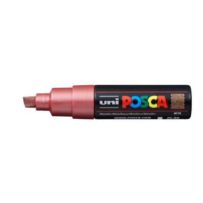 Marker Uni Posca PC-8K, metallic red