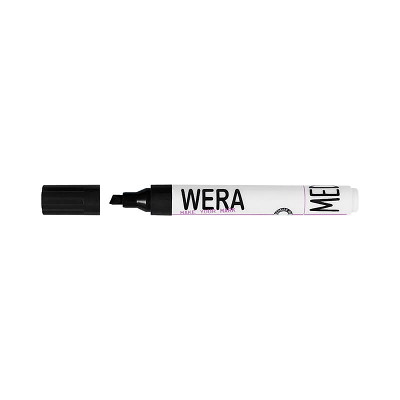 Marker BNT Wera permanent sort skrå spids 1-6mm
