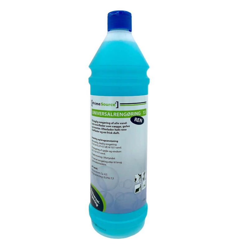 Rengøringsmiddel PrimeSource Ren 13 m/farve-parf. blå 1L
