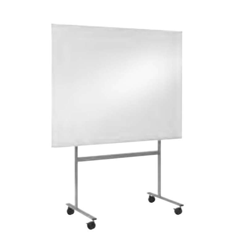 Whiteboard tavle Lintex 2500x1205mm m/stativ - hjul