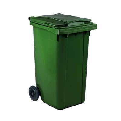 Affaldscontainer Grøn 240L UV-resistent
