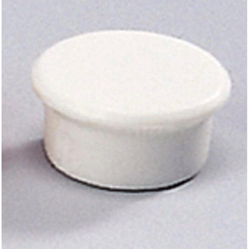 Magneter Dahle 13mm rund hvid 10stk/pk bærekraft 0,1kg