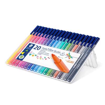 Marker Staedtler triplus ass. 323 SB20 20stk/pk