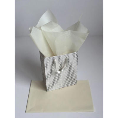 Silkepapir 48x36cm 17g vanilje pk./480