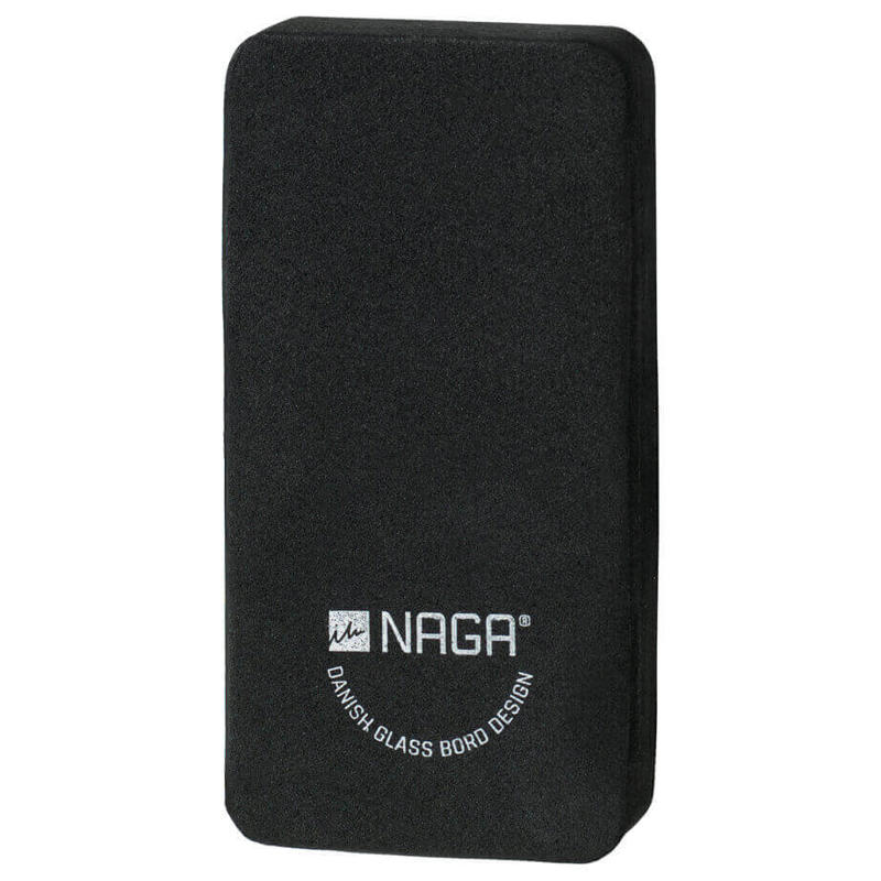 Tavlesvamp NAGA Super stærk magnetisk  5x10 sort