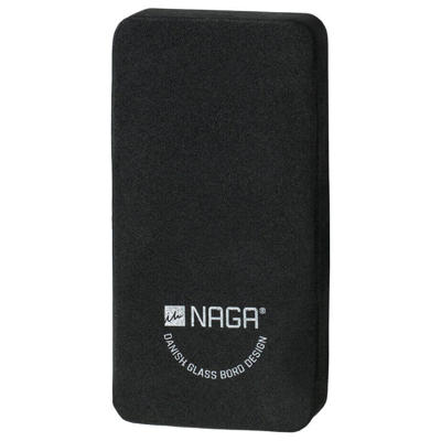 Tavlesvamp NAGA Super stærk magnetisk  5x10 sort