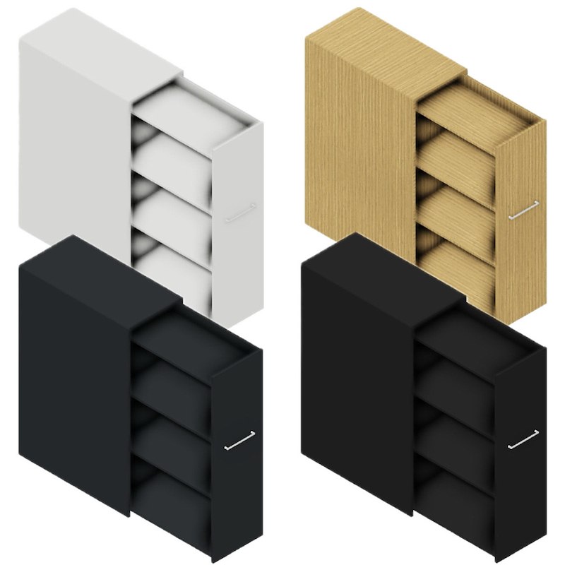 Udtræksskab Dencon Delta45 2375 120x40x80