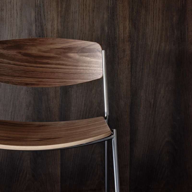 Stol Fredericia Furniture Lynderup 3081 valnød