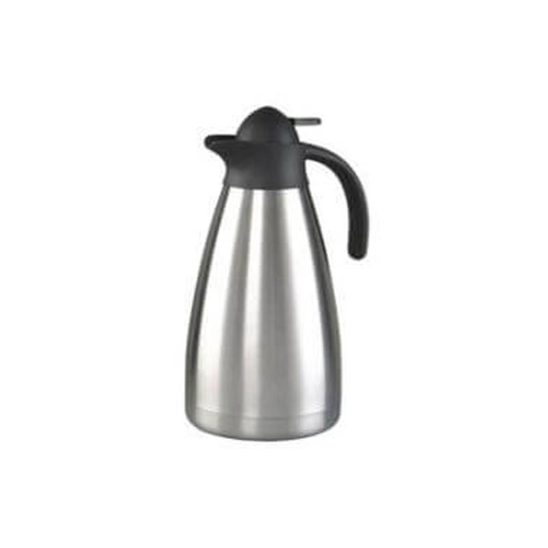 Termokande 1.5L H28,5cm Matpoleret låg Rustfri indsats