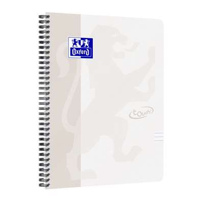 Notesbog Oxford Touch A4+ linieret 70ark 90g sand