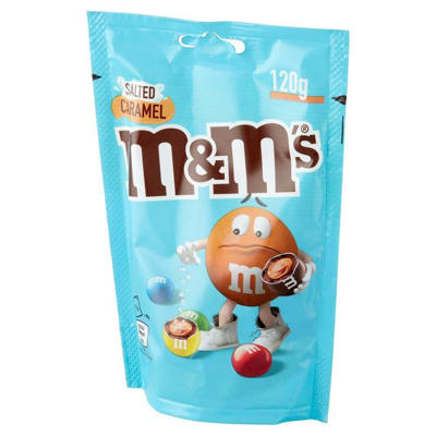 Chokolade M&M salted caramel 120g
