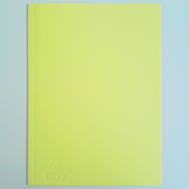 Mappe DKF nr. 300 A4 u/klap 801607, gul