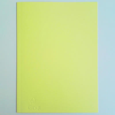 Mappe DKF nr. 300 A4 u/klap 801607, gul