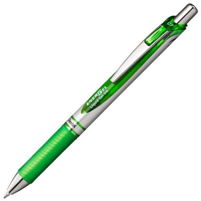 Rollerpen Pentel EnerGel lysegrøn 0,7mm BL77-A