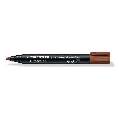 Marker Staedtler Lumocolor permanent 2mm brun 352