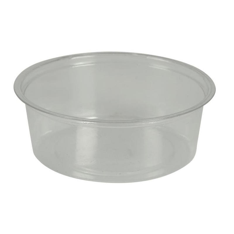 Portionsbæger PLA 2cz 2,5cm Ø7cm 60ml 100stk klar
