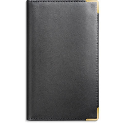 Index Planner månedskalender sort skind 2026