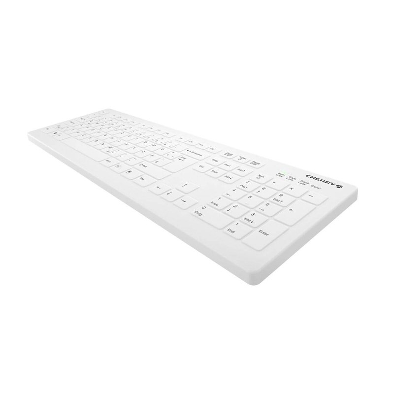 Tastatur Active AK-C8112 Hygiejnisk hvid Nordisk