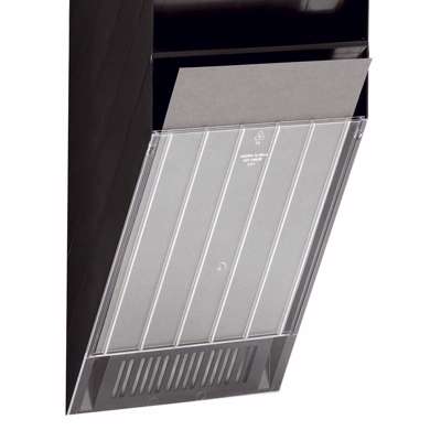 Brochureholder Flexiboxx A4 frontplade klar stående