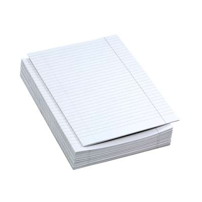 Eksamensark A4 lin. dobb. u/hoved pk./250 ark 70g