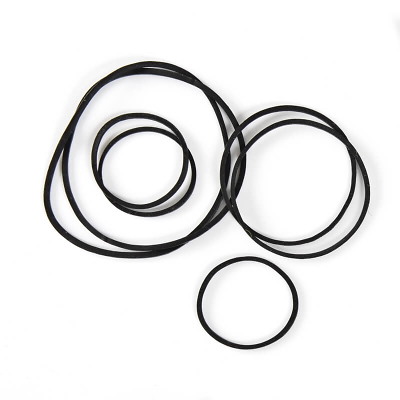 Gummibånd Edge ass. størrelser 50g sort